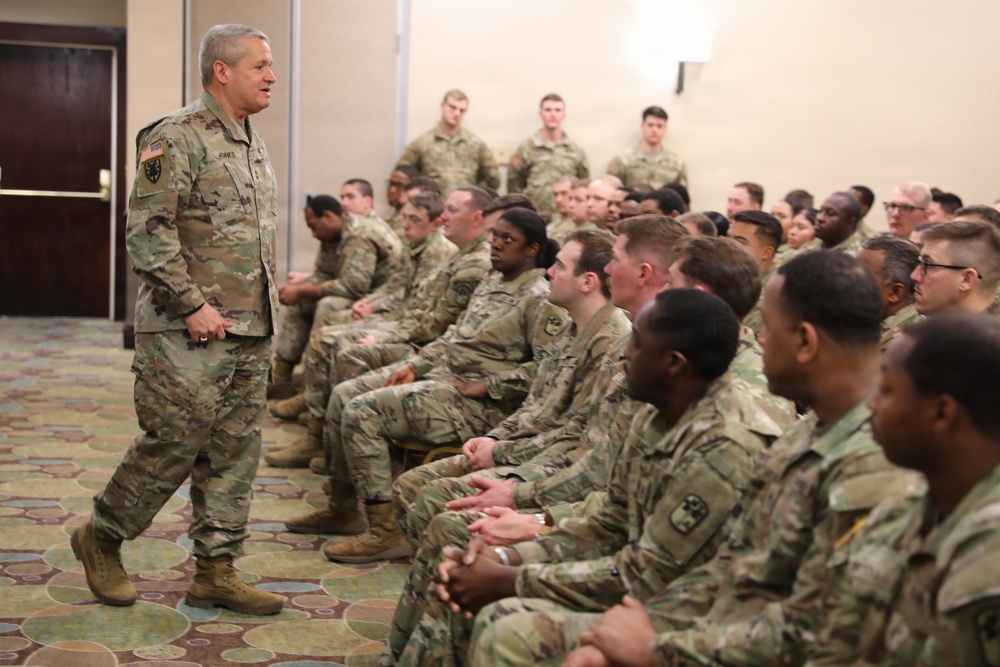 Deputy Adjutant General for South Carolina inspires troops serving in Washington D.C.