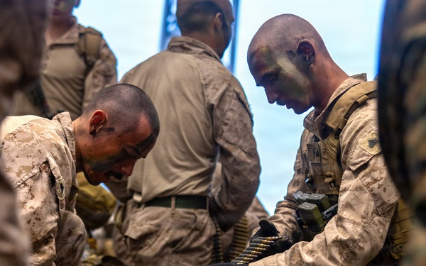 11th MEU Marines, Sailors Conduct a Raid on Marine Corps Base Camp Pendleton