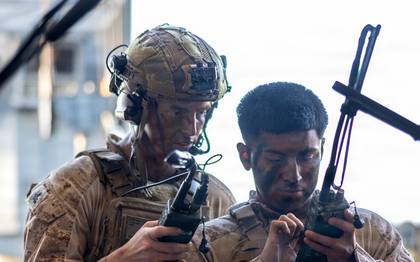 11th MEU Marines, Sailors Conduct a Raid on Marine Corps Base Camp Pendleton