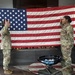SFC Talia Ames Re-Enlistment Ceremony