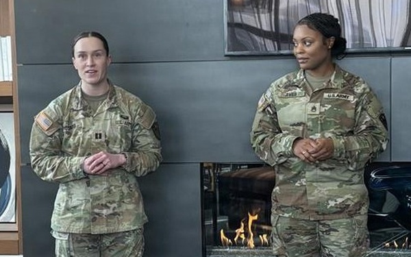 SFC Taila Ames Promotion Ceremony