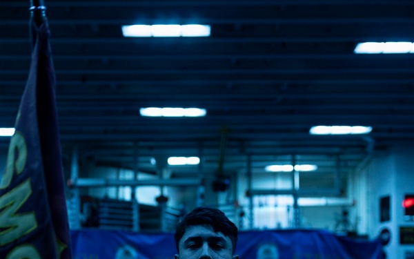 11th MEU Marines, Sailors Conduct a Formation Aboard USS Boxer