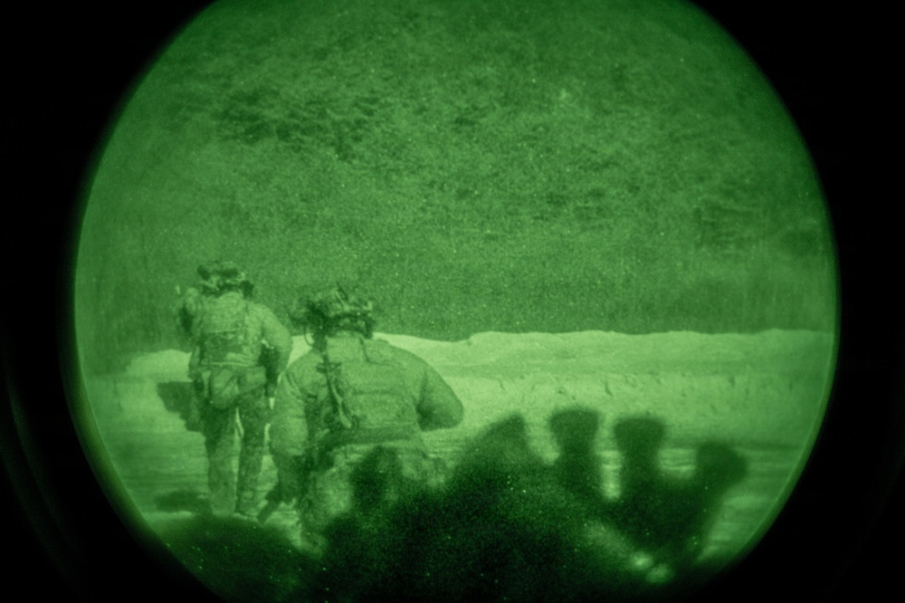 2-2 AHB Conducts Combined Night Air Assault Training