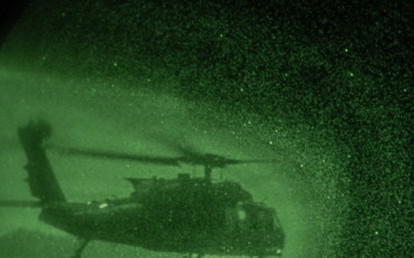 2-2 AHB Conducts Combined Night Air Assault Training