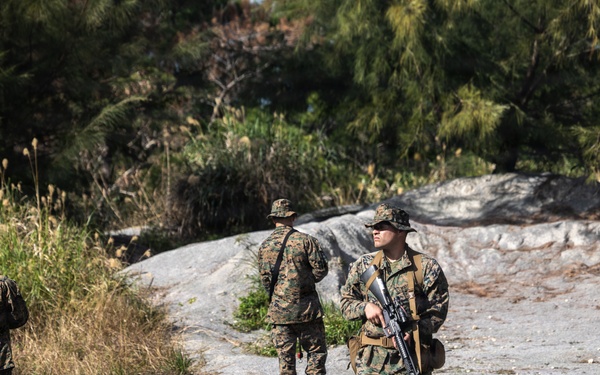 MWCS-18 Marines train in Okinawa’s Central Training Area