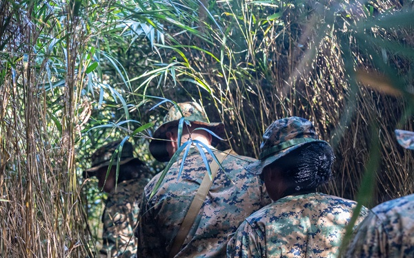 MWCS-18 Marines train in Okinawa’s Central Training Area