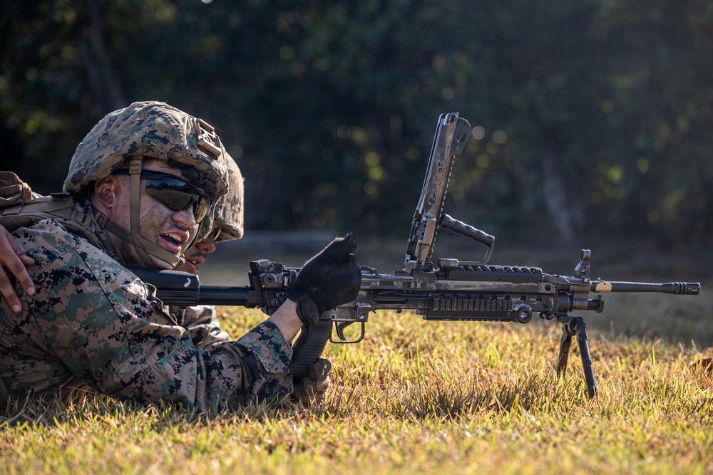 MWCS-18 Marines train in Okinawa’s Central Training Area