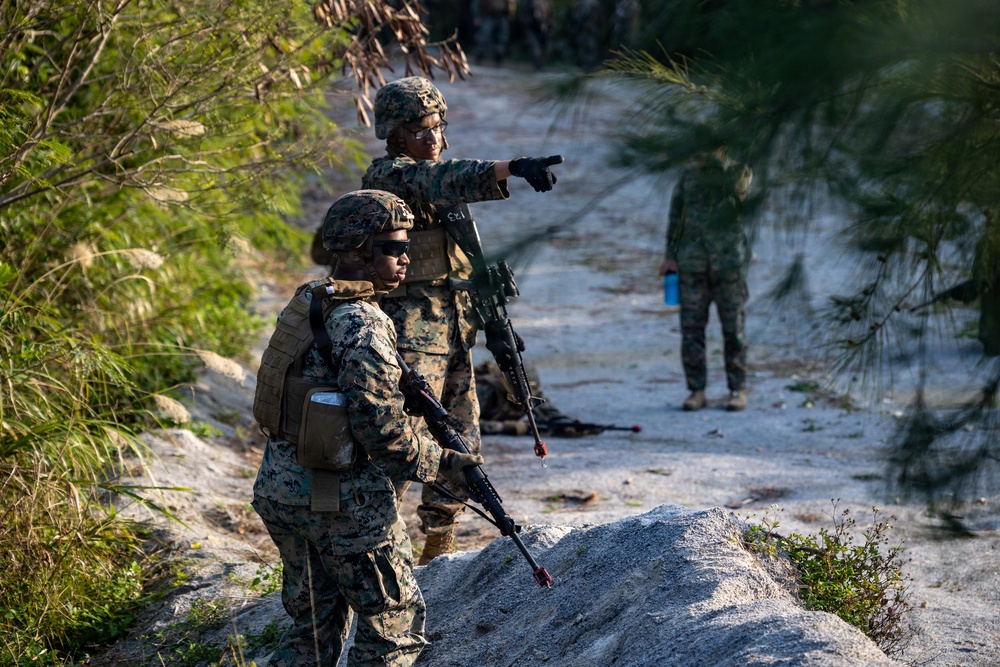 MWCS-18 Marines train in Okinawa’s Central Training Area