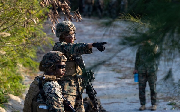 MWCS-18 Marines train in Okinawa’s Central Training Area