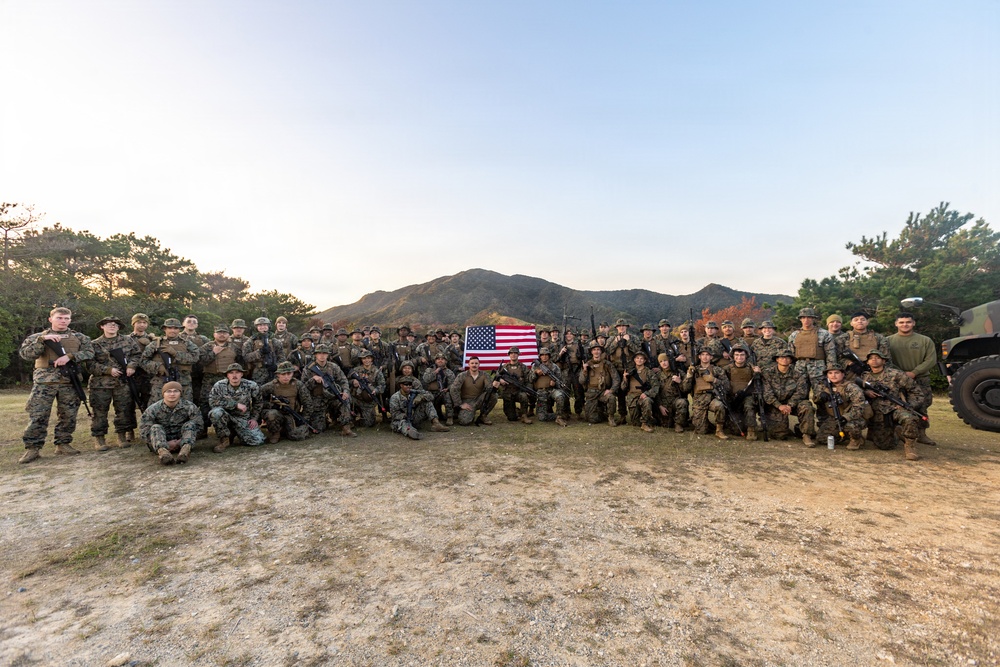 MWCS-18 Marines train in Okinawa’s Central Training Area
