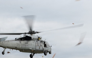 U.S. Marine Corps Leadership Oversee Amphibious Combat Vehicle Launch
