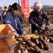 MCAS Iwakuni Volunteers and local community dig up Lotus Roots