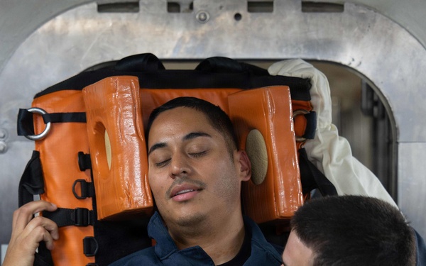 Spruance conducts routine operations