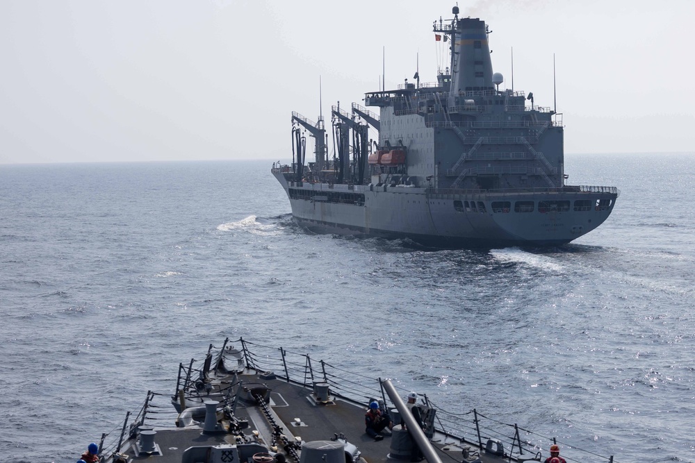Spruance conducts routine operations