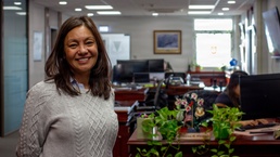 Outgoing 86 AW executive director earns award for US-German community building