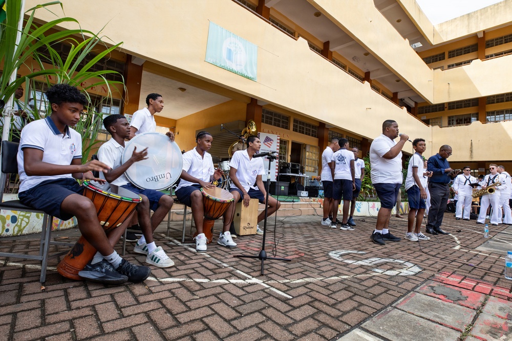 U.S. Naval Forces Europe and Africa Band - Cutlass Express 2026