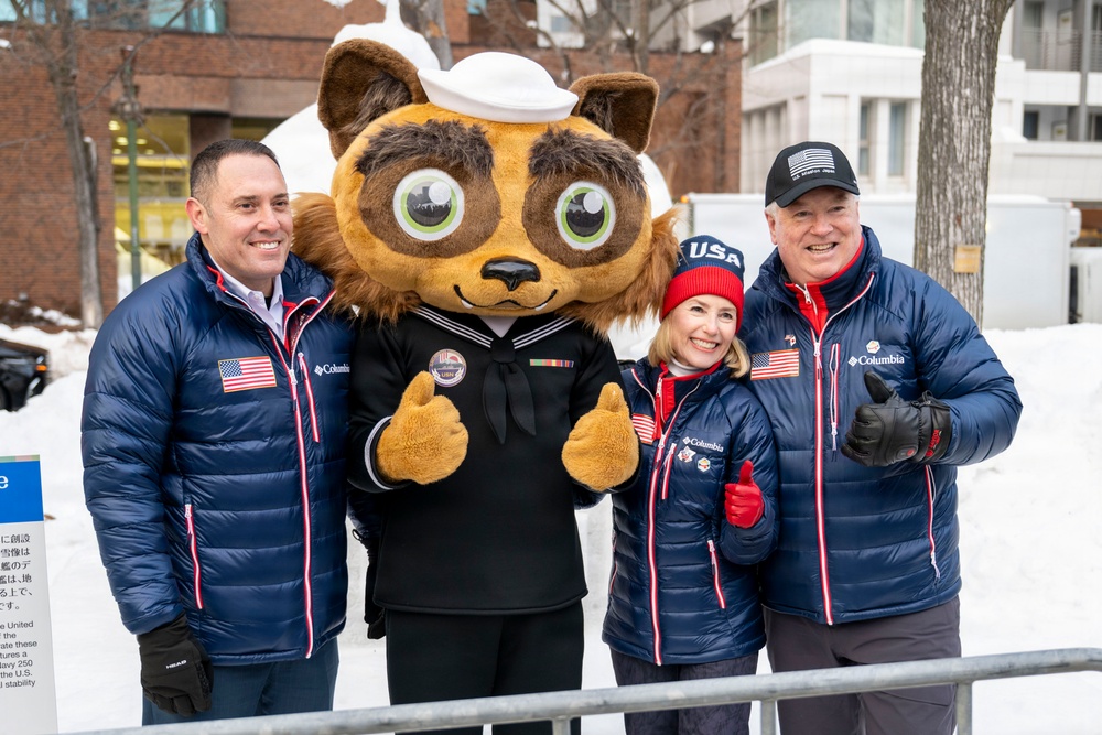 Sailors From Naval Air Facility Misawa participate in the 2026 Sapporo Snow Festival