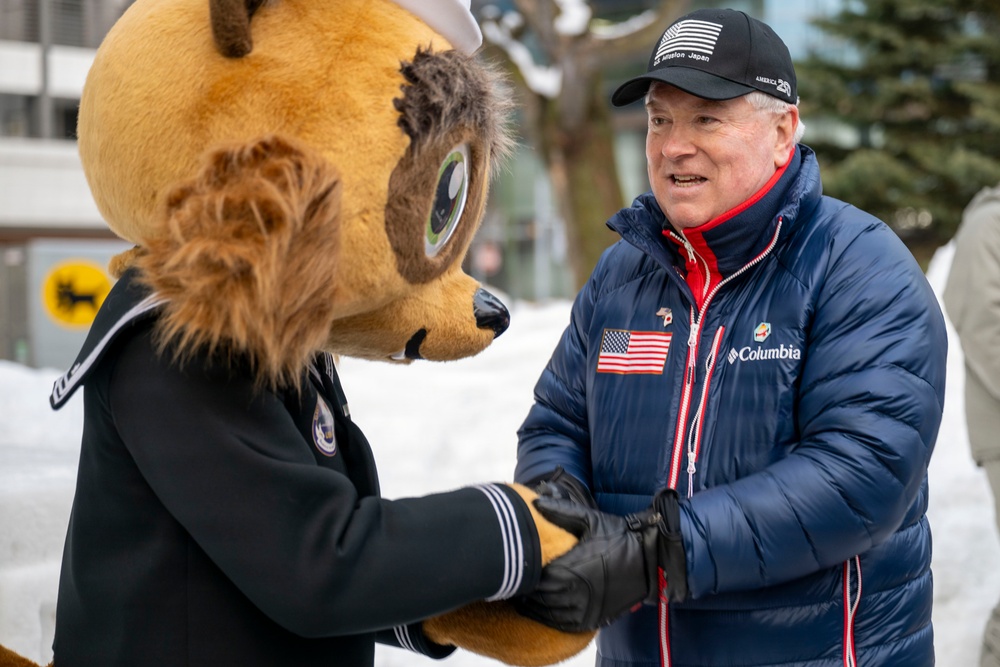 Sailors From Naval Air Facility Misawa participate in the 2026 Sapporo Snow Festival