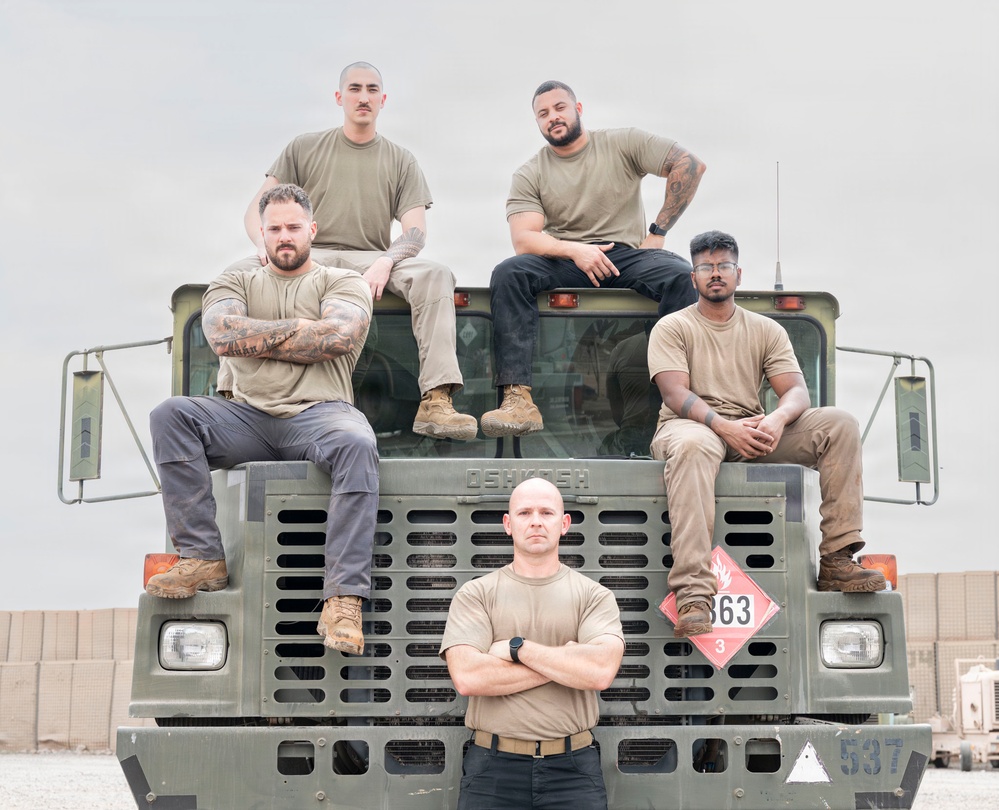 POL Airmen conduct fuel sampling and maintenance operations