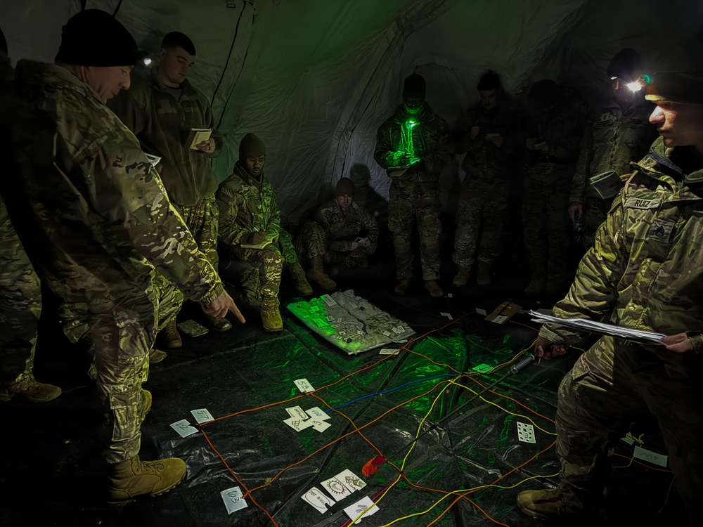 3-8 CAV Conducts Dismounted Fire Lanes During Operation Warhorse Surge