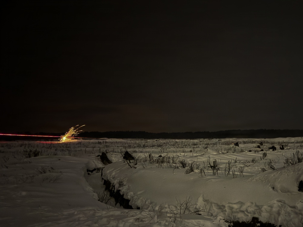 3-8 CAV Conducts Dismounted Fire Lanes During Operation Warhorse Surge