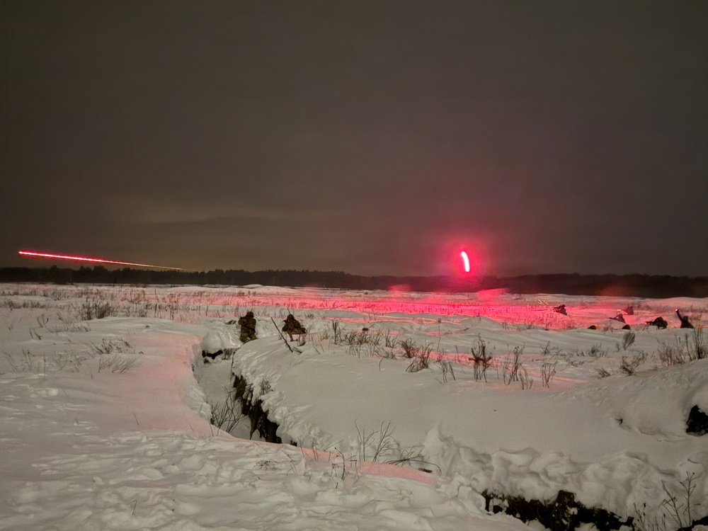 3-8 CAV Conducts Dismounted Fire Lanes During Operation Warhorse Surge
