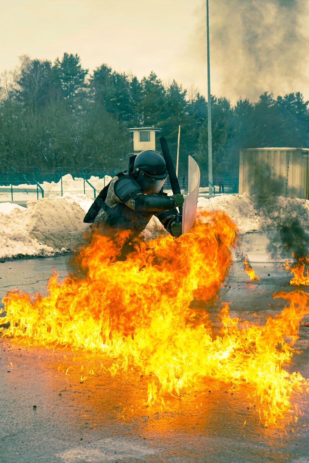 KFOR 36: Fire Phobia Training