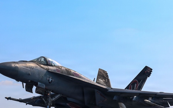 Abraham Lincoln conducts routine flight operations