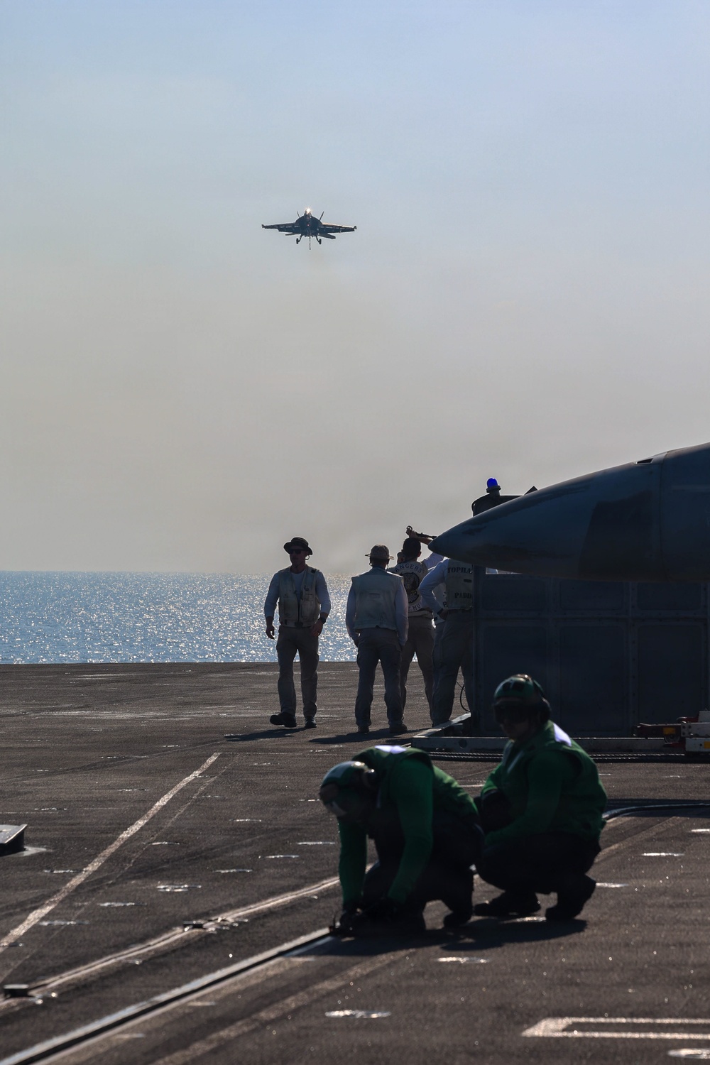 Abraham Lincoln conducts routine flight operations