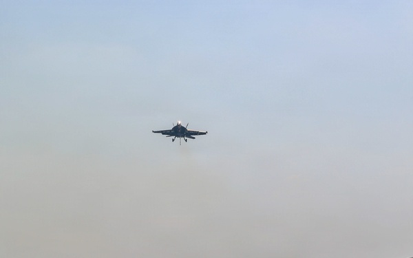 Abraham Lincoln conducts routine flight operations