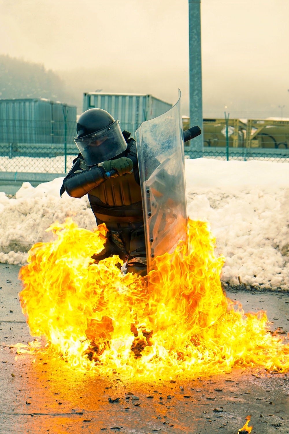 KFOR 36: Fire Phobia Training