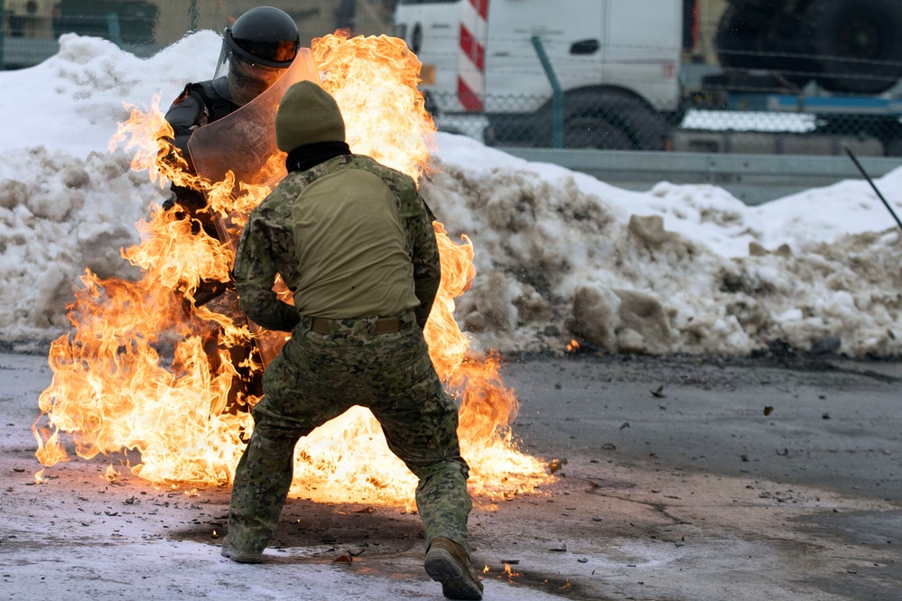 Task Force Gator JMRC Fire Phobia training 2026