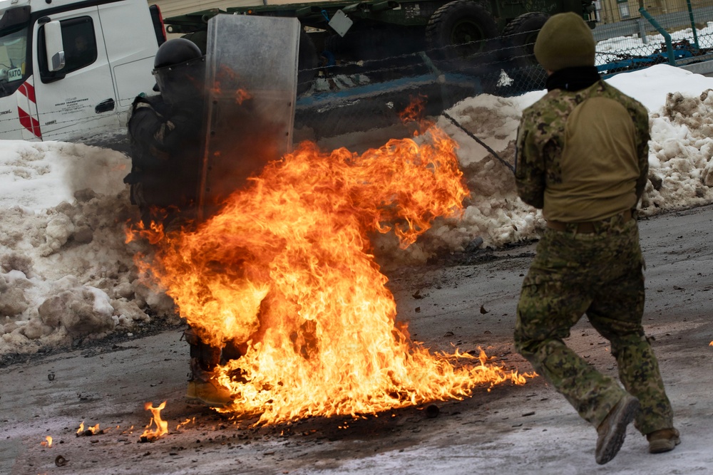 Task Force Gator JMRC Fire Phobia training 2026