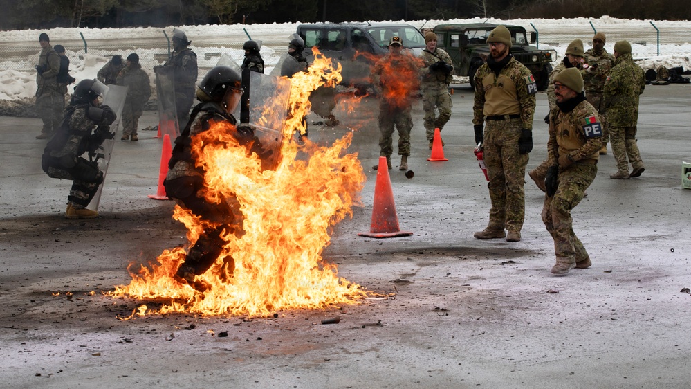 Task Force Gator JMRC Fire Phobia training 2026