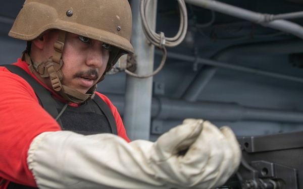 USS Tripoli Conducts SCAT Team Live Fire