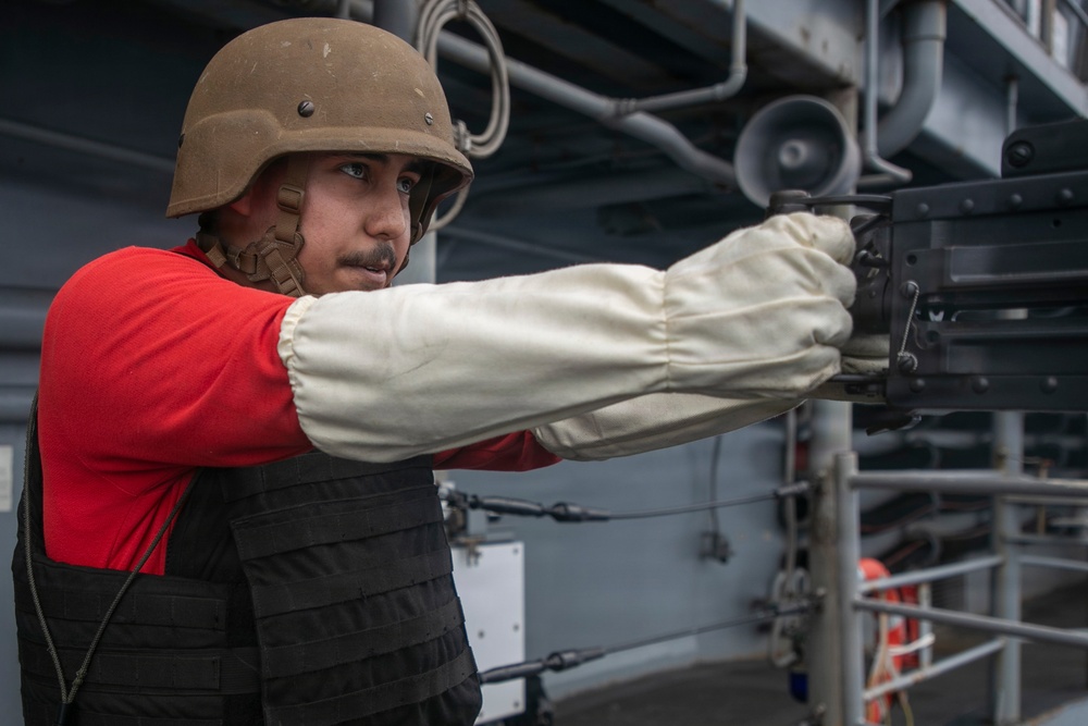 USS Tripoli Conducts SCAT Team Live Fire