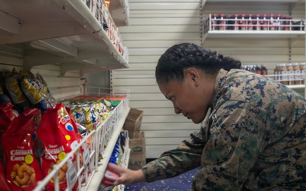 Ship Store Operations Aboard USS Tripoli