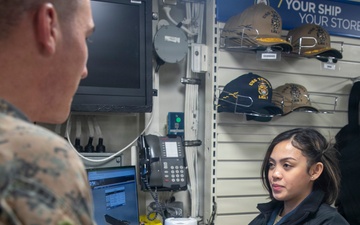 Ship Store Operations Aboard USS Tripoli