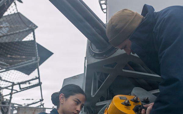 CIWS Reload Aboard USS Tripoli
