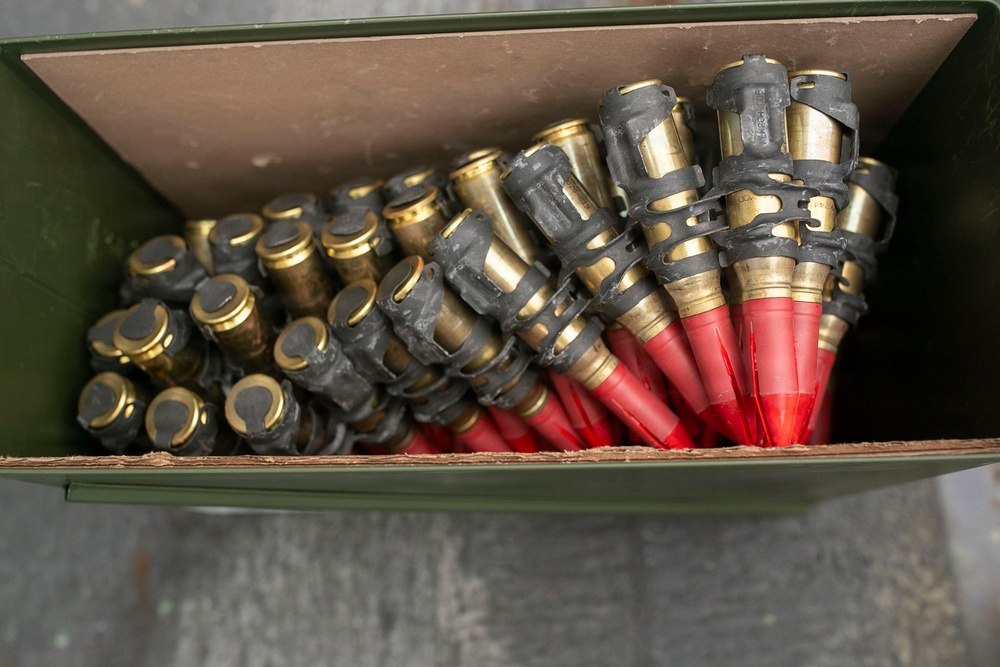 CIWS Reload Aboard USS Tripoli