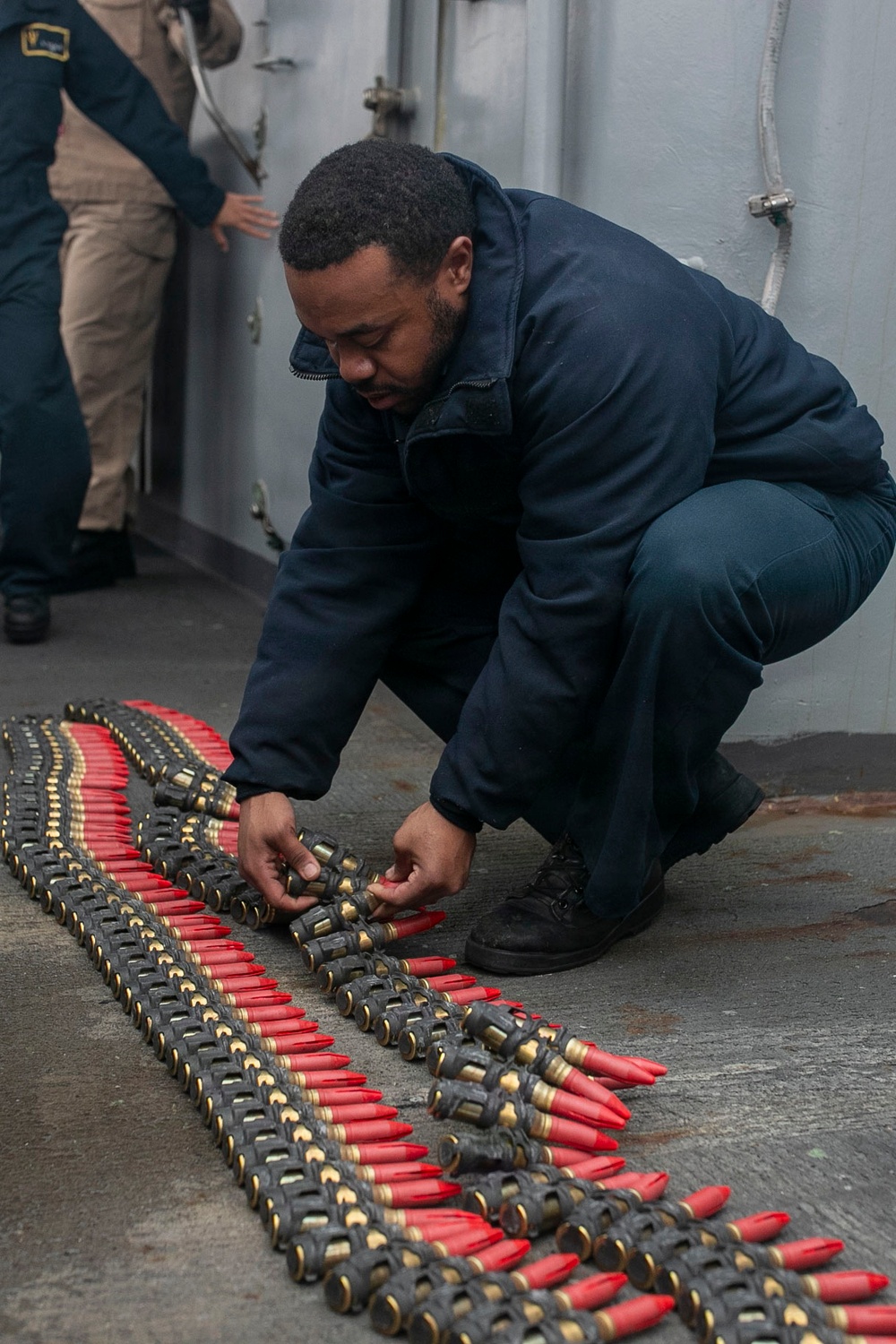 CIWS Reload Aboard USS Tripoli