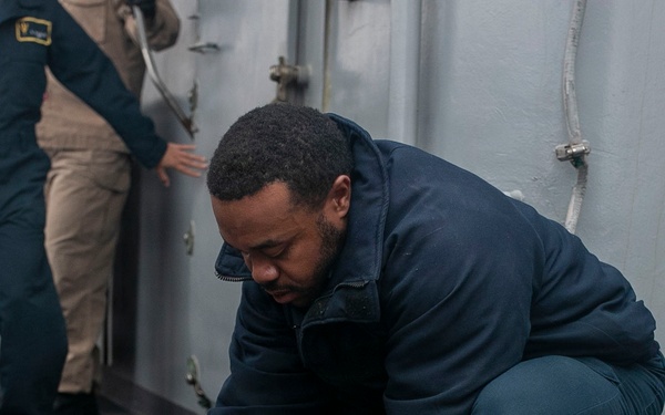 CIWS Reload Aboard USS Tripoli