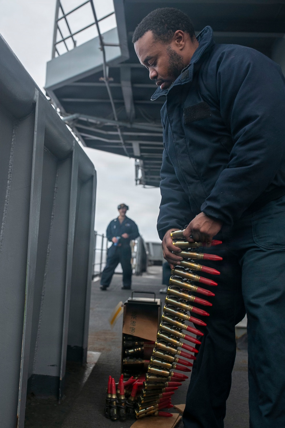 CIWS Reload Aboard USS Tripoli