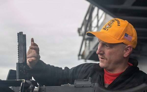 USS Tripoli Conducts A SCAT Drill