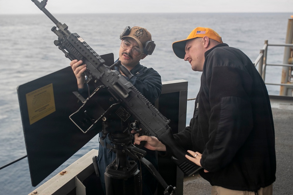 USS Tripoli Conducts A SCAT Drill