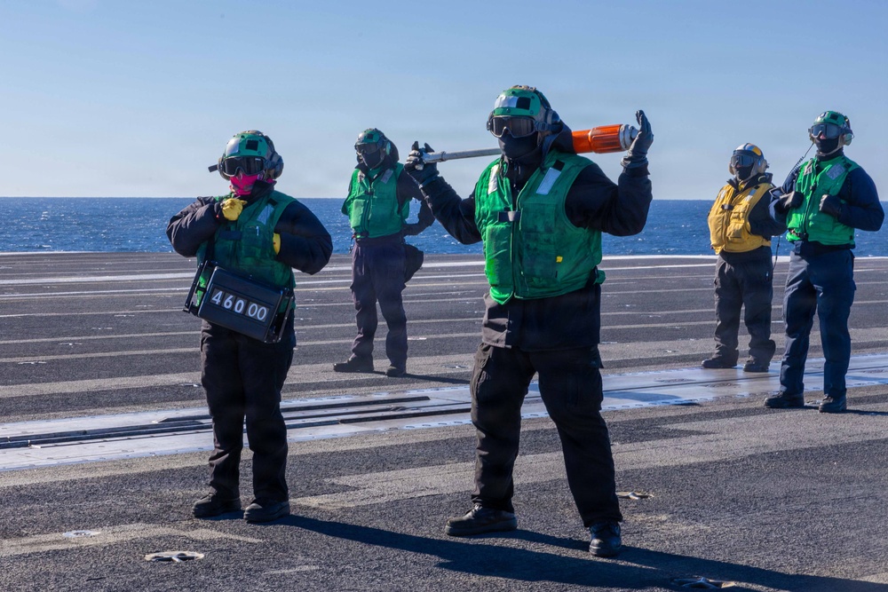 Daily Operations Aboard USS George H.W. Bush (CVN 77)