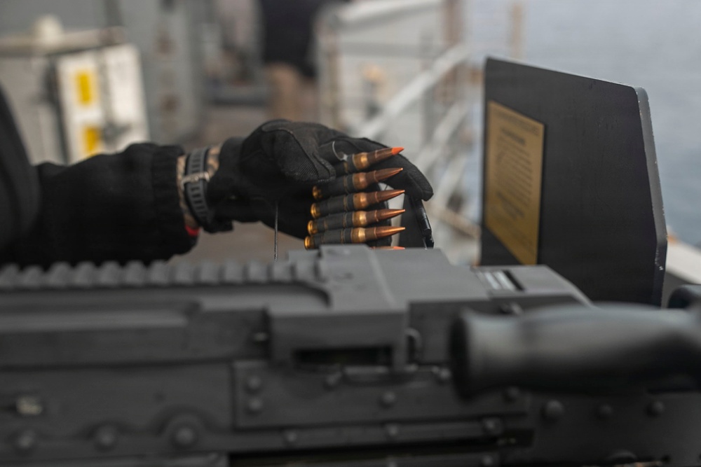 USS Tripoli Conducts A SCAT Drill