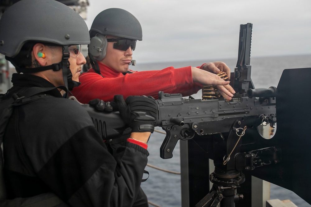 USS Tripoli Conducts A SCAT Drill