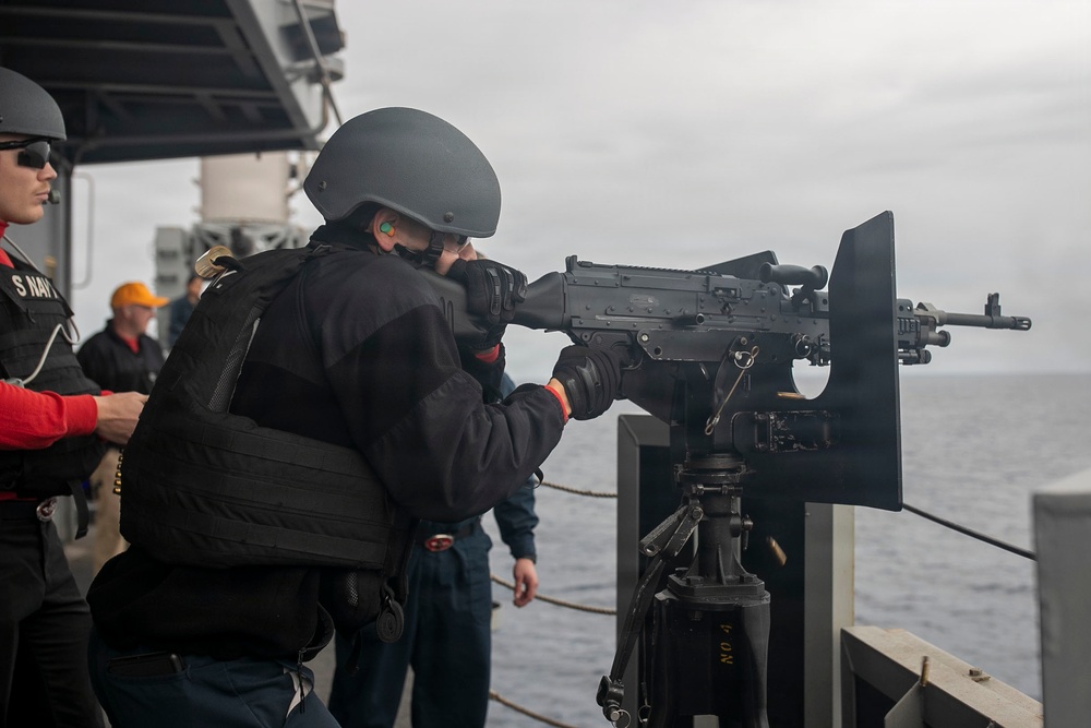 USS Tripoli Conducts A SCAT Drill