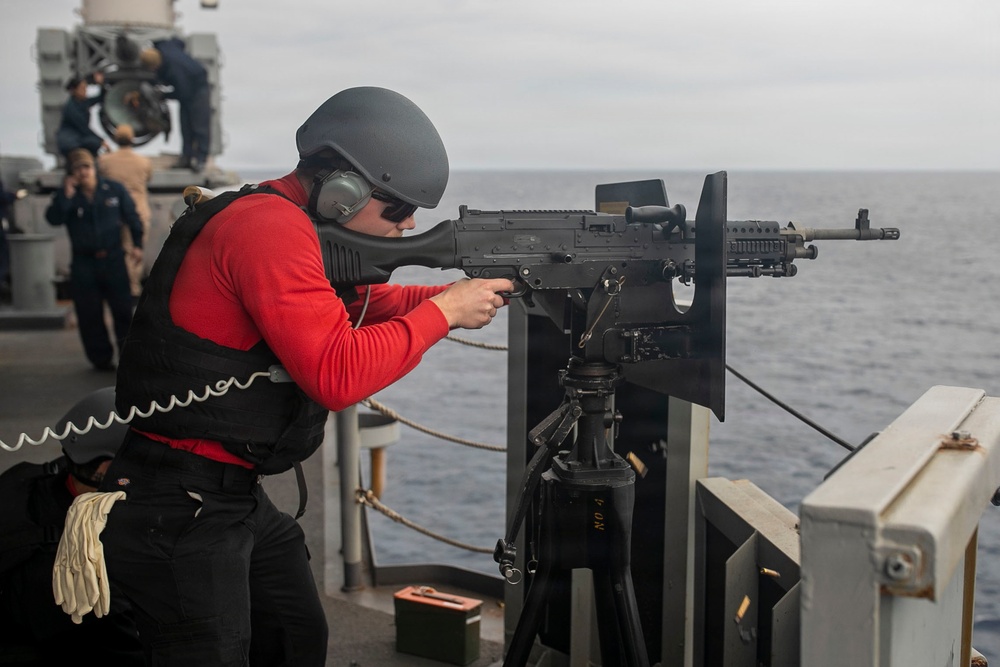 USS Tripoli Conducts A SCAT Drill